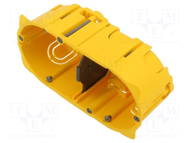 Enclosure: junction box; X: 142mm; Y: 72.8mm; Z: 50mm; plastic; IP20
