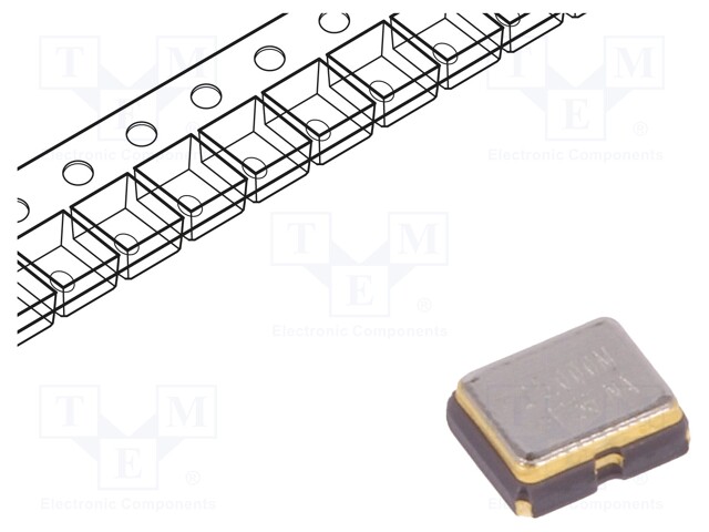 Generator: quartz; 25MHz; SMD; 1.8V; -40÷85°C; 2.5x2x1mm