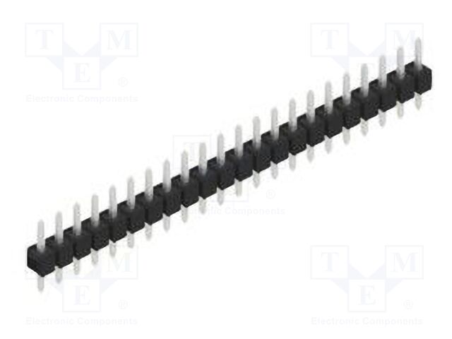 Connector: pin strips; pin header; male; PIN: 22; 2.54mm; THT; 1x22
