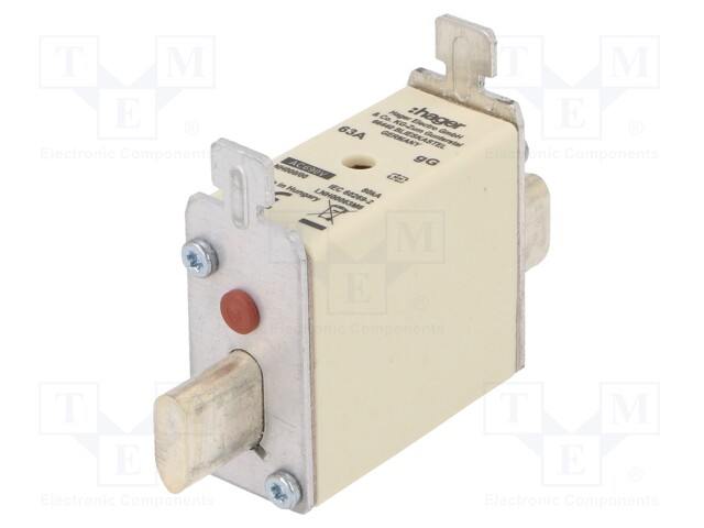Fuse: fuse; gG; 63A; 690VAC; industrial; NH000