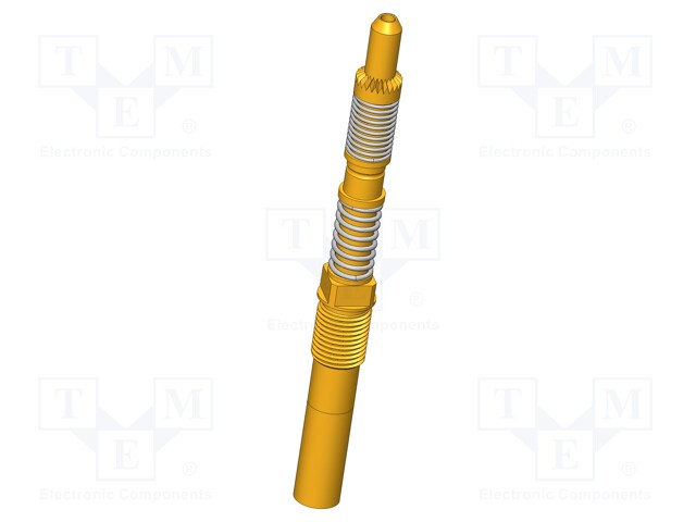 Test needle; Operational spring compression: 1mm; 2A; Ø: 0.51mm