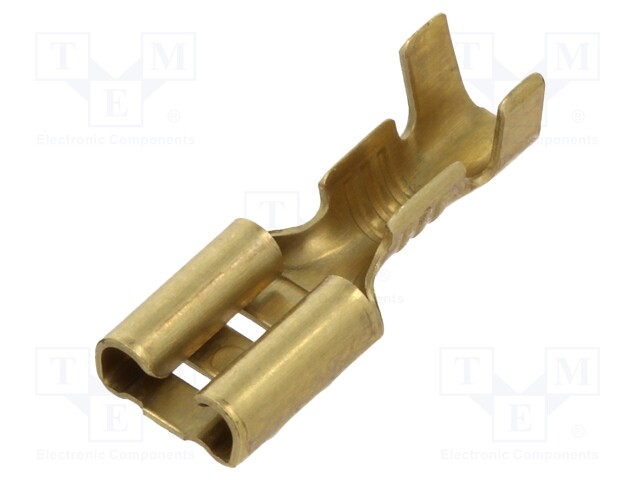 Terminal: flat; 4.8mm; 0.5mm; female; 0.5÷1mm2; crimped; for cable