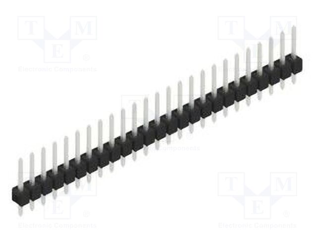 Connector: pin strips; pin header; male; PIN: 25; 2.54mm; THT; 1x25