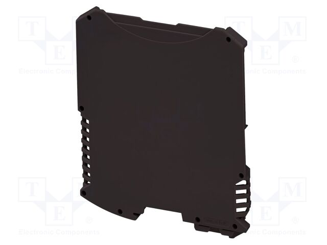 Housing half; left; brown,grey; UL94V-0; ME MAX U-U1; PA; X: 6.3mm