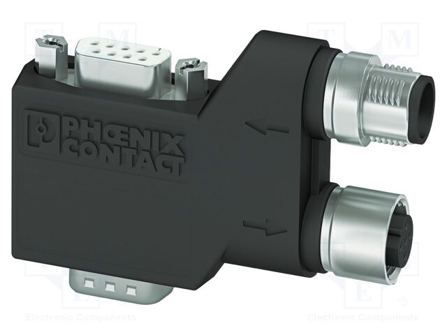 D-Sub; PIN: 9; Profibus,with interface PG; angled 90°