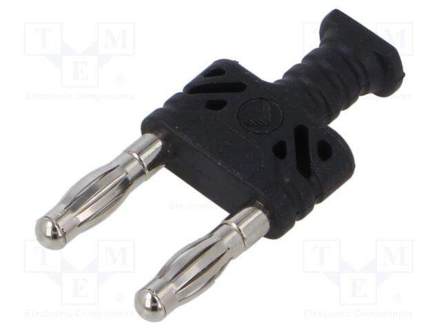 Adapter; banana 4mm socket,banana 4mm plug x2; 32A; 30VAC; 60VDC