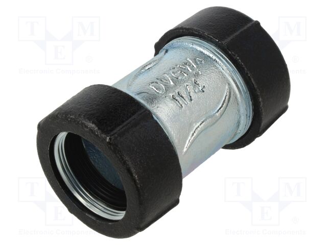 Splice terminal: pass through; 10bar; cast iron; QUICK; 1 1/4"