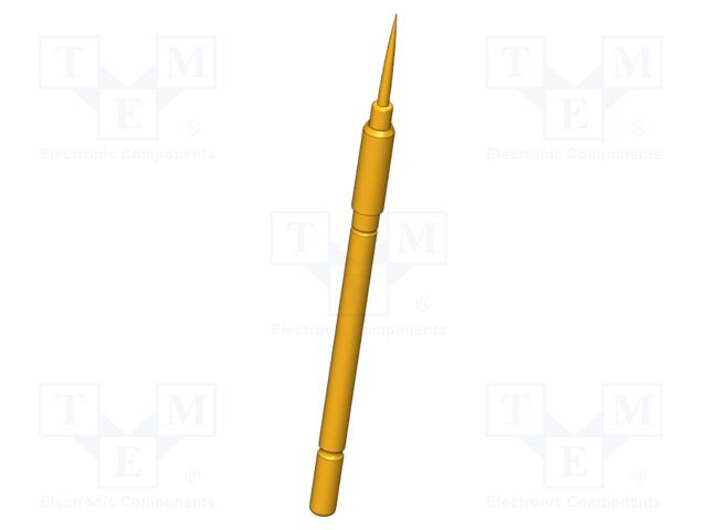 Test needle; Operational spring compression: 4mm; 5A; Ø: 0.7mm
