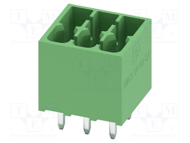 PCB headers, nominal cross section: 1.5 mm?, color: green, n