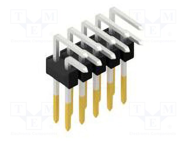 Connector: pin strips; pin header; male; PIN: 10; 2.54mm; THT; 2x5