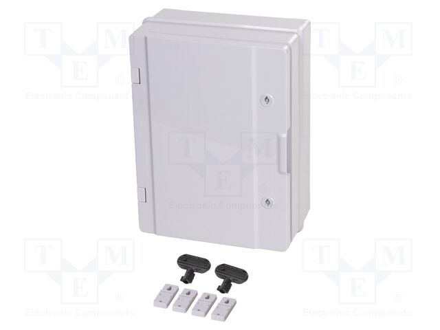Enclosure: wall mounting; X: 310mm; Y: 410mm; Z: 170mm; ABS; IP65