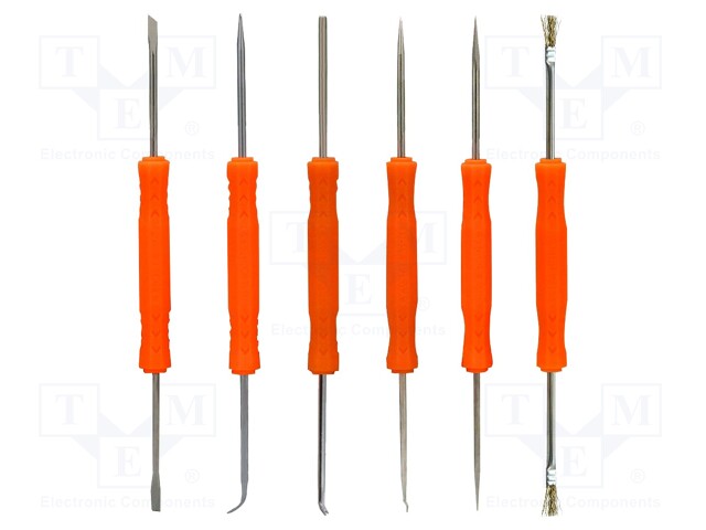 Kit: scrapers; Pcs: 6; 185mm