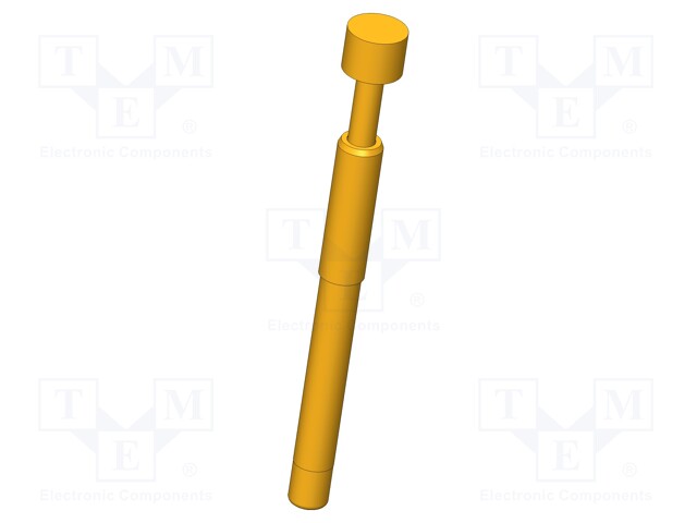 Test needle; Operational spring compression: 4mm; 8A; Ø: 4mm