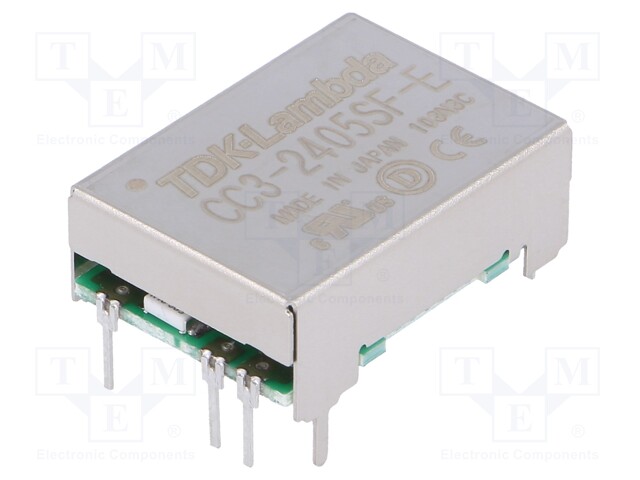 Converter: DC/DC; 3W; Uin: 24V; 5VDC; Iout: 600mA; DIP7; 4.5g