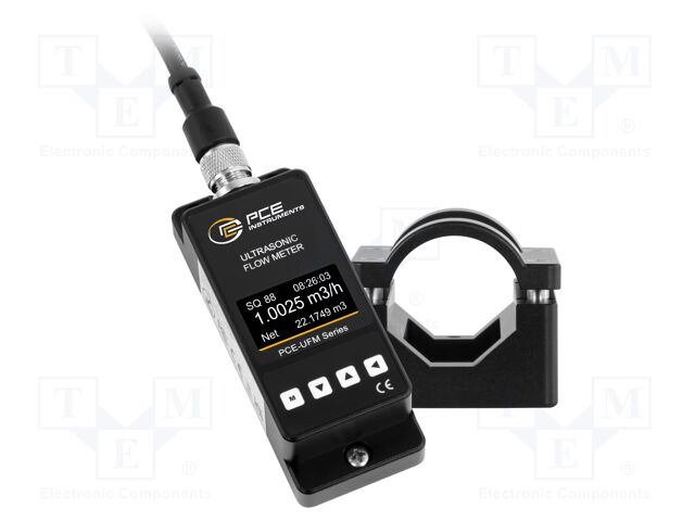 Meter: flow analyzer; OLED; ±5m/s; Meas.accur: ±2%; RS485; IP54