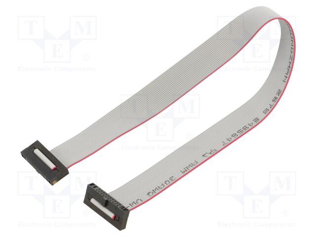 Ribbon cable with IDC connectors; Tape ph: 0.64mm; 254mm