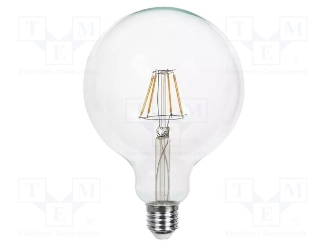 LED lamp; neutral white; E27; 200÷240VAC; 1055lm; P: 10W; 300°; IP20