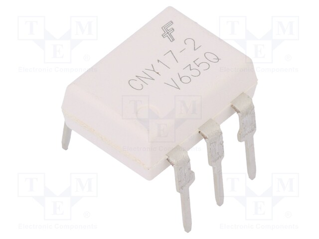 Optocoupler; THT; Channels: 1; Out: transistor; Uinsul: 4.17kV; DIP6
