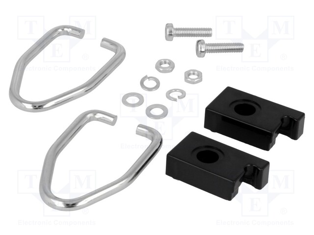 Handle; Mat: steel; L: 66.5mm; W: 40mm