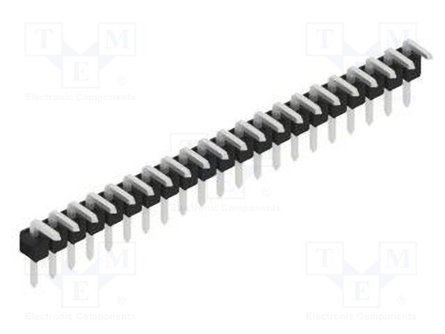 Connector: pin strips; pin header; male; PIN: 21; 2.54mm; THT; 1x21