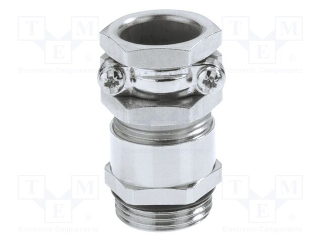 Cable gland; PG16; IP55; Mat: brass; Man.series: SKINDICHT® SHZ