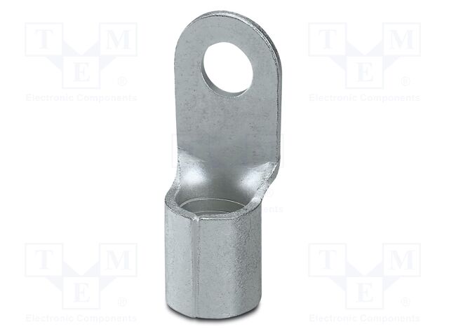 Non-insulated; Body: silver; Tip: ring