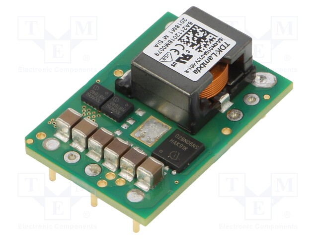 Converter: DC/DC; 250W; Uin: 9÷53V; 3.3/40VDC; Iout: 10A; 15g