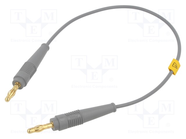 Test lead; 60VDC; 30VAC; 19A; 4mm banana plug-4mm banana plug