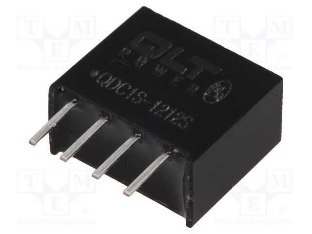 Converter: DC/DC; 1W; Uin: 10.8÷13.2V; 12VDC; SIL4; 7x11.7x10mm
