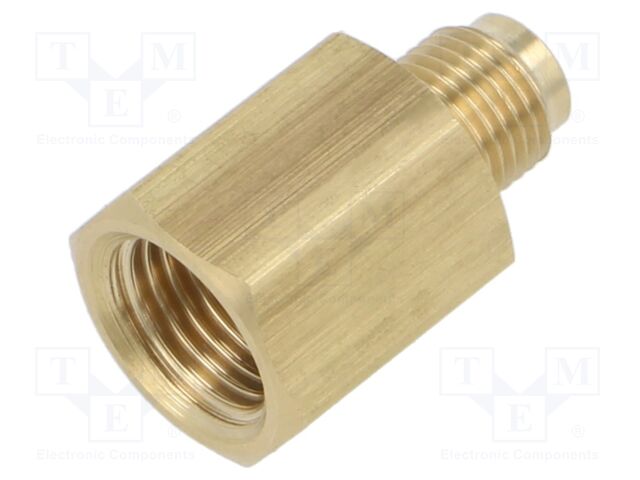Brass; Mount.elem: thread adapter; Int.thread: M10x1