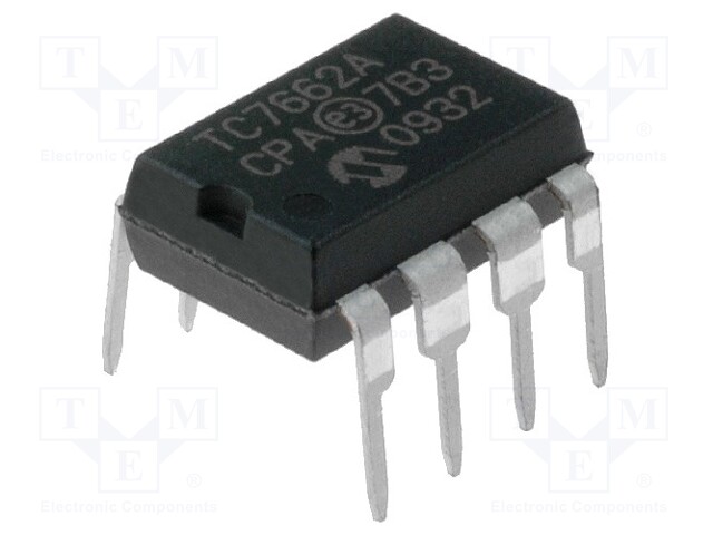 PMIC; DC/DC converter; 3÷18V; DIP8; charge pump; 0.19mA
