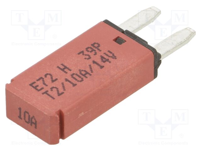 Fuse: fuse; 10A; 14VDC; automotive