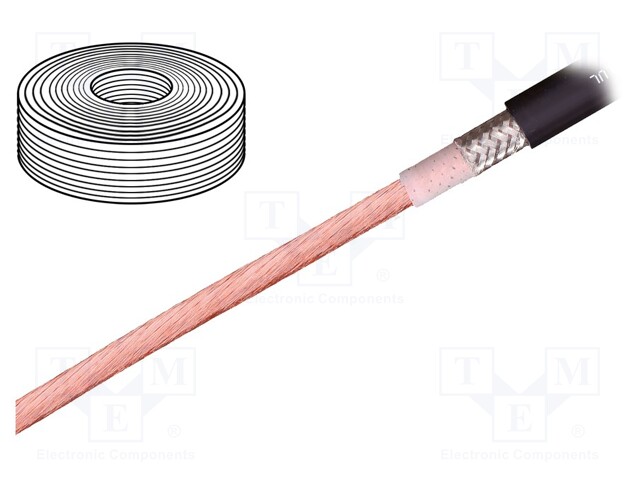 Wire: motor; chainflex® CF310.UL.D; 1x50mm2; TPE; black; stranded