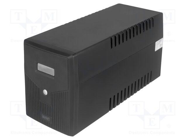 Power supply: UPS; 900W; 1500VA; 230VAC; 198x158x380mm; 9Ah; 50Hz