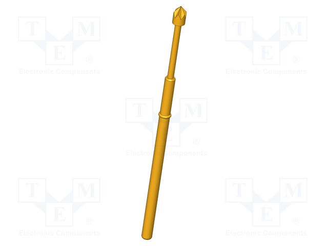 Test needle; Operational spring compression: 8mm; 5A; Ø: 2mm; 0.6N