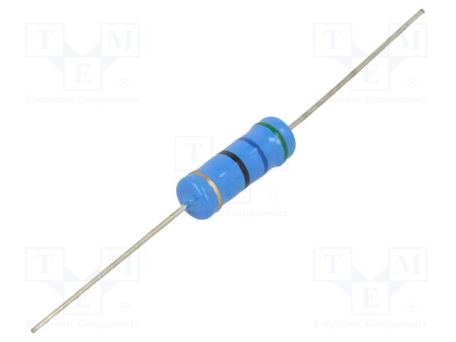 Resistor: metal film; THT; 56Ω; 3W; ±5%; Ø6.5x17.5mm; axial