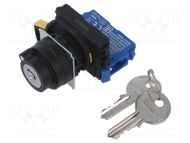 Switch: rotary; 22mm; Pos: 2