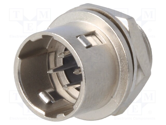 Socket; Connector: circular; HR10; male; PIN: 4; push-pull; 2A; 26AWG