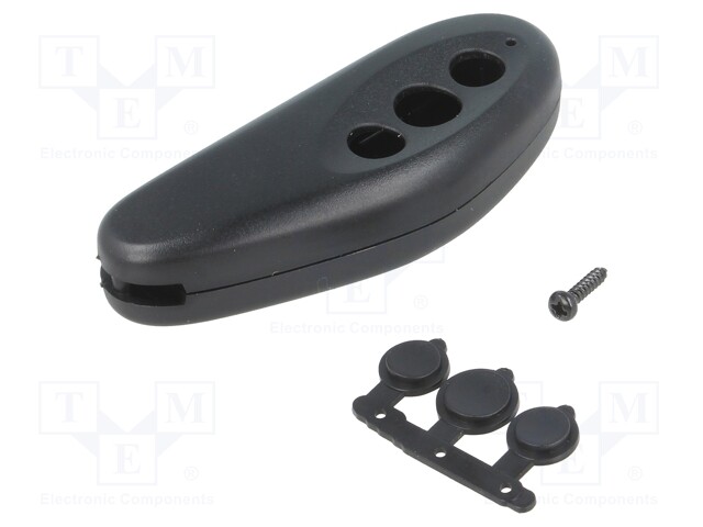 Enclosure: for remote controller; X: 26mm; Y: 68mm; Z: 16mm; ABS