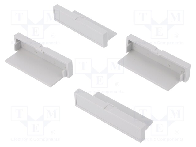 Terminals cover; UL94V-0; Mat: ABS; Pcs: 4