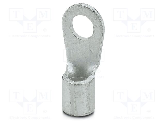 Non-insulated; Body: silver; Tip: ring