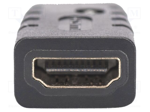 Emulator EDID; HDCP 2.2,HDMI 2.0; HDMI socket,HDMI plug; black