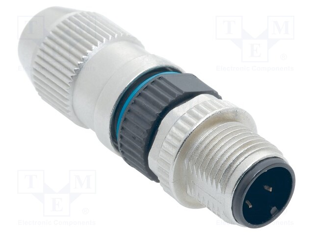 Circular Connector with Harax M 1 2/ 3-p