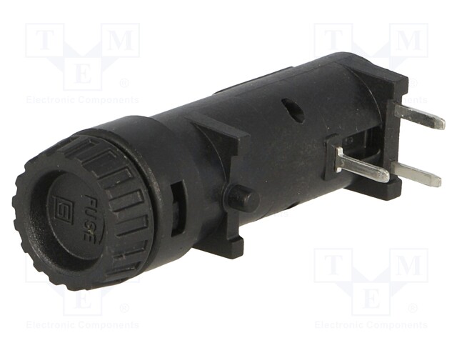 Fuse holder; cylindrical fuses; Mounting: THT; 5x20mm; -40÷85°C