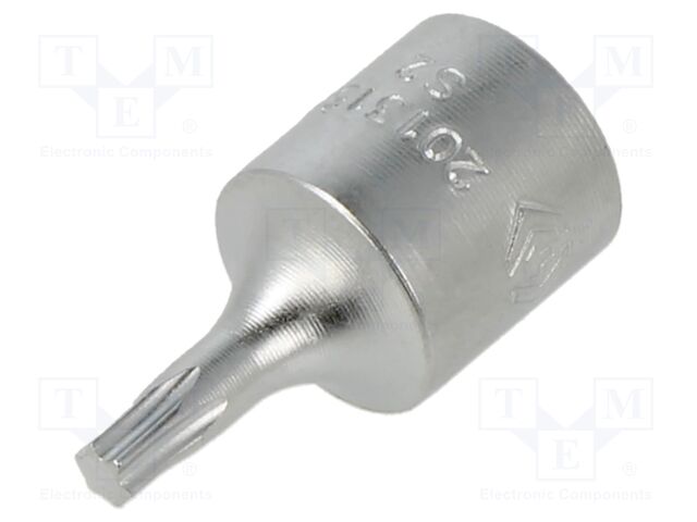 Wrench; socket spanner; TX15; 1/4"; 25mm; Bit: Torx®