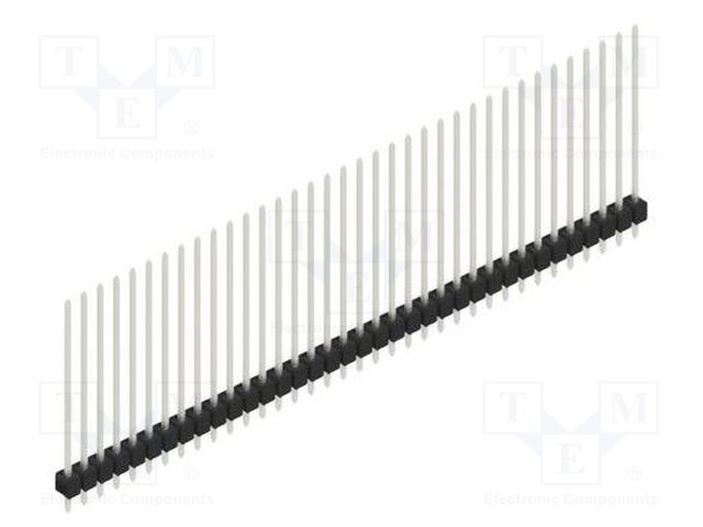 Connector: pin strips; pin header; male; PIN: 36; 2.54mm; THT; 1x36