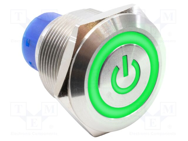 Switch: vandal resistant; Pos: 2; DPDT; 3A/250VAC; IP67; ON-(ON)