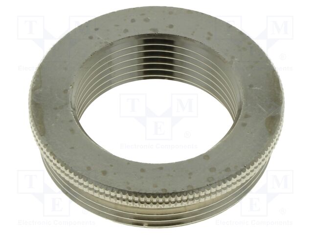 Thread adapter; Int.thread: PG21; Ext.thread: M40; brass