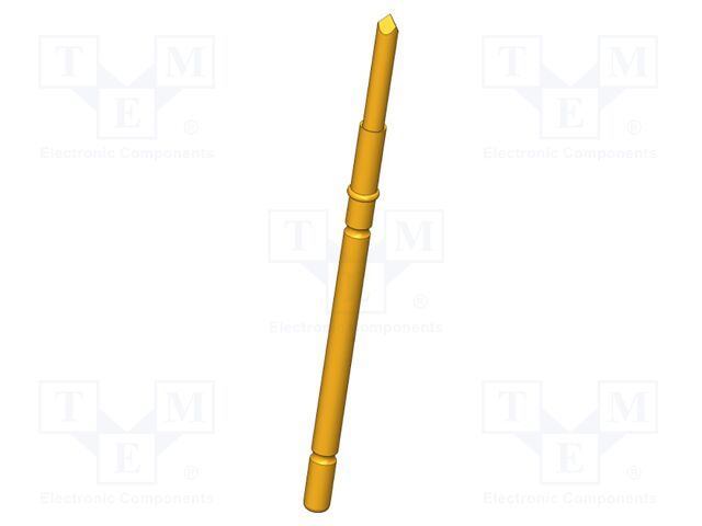 Test needle; Operational spring compression: 4mm; 5A; Ø: 1.3mm