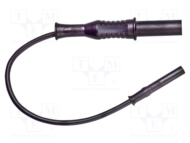 Test lead; 70VDC; 33VAC; 2A; 4mm banana plug-2mm banana plug